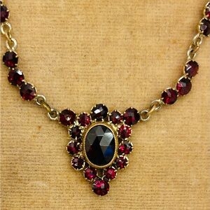 Antique Garnet Necklace